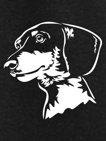 Dachshund head "Black Edition"