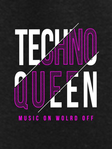 techno queen design