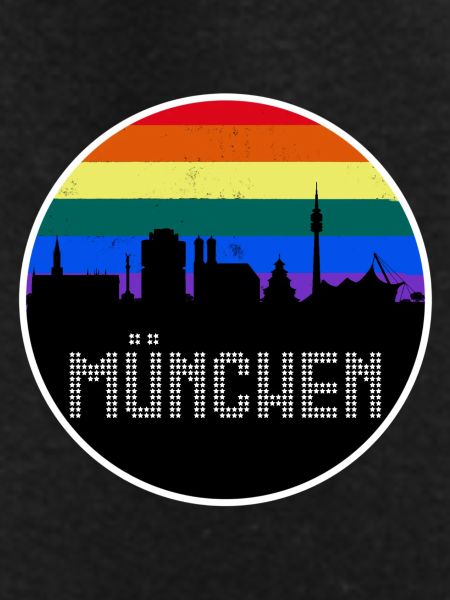 Munich Skyline Rainbow