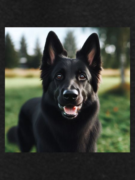 Black German Shepherd
