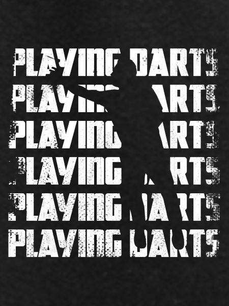 Playing darts