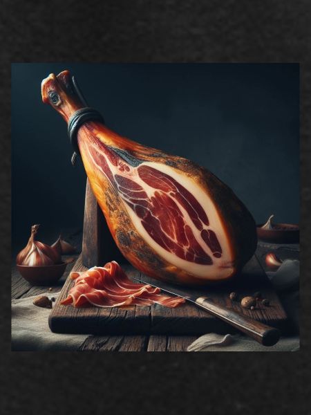Serrano ham leg