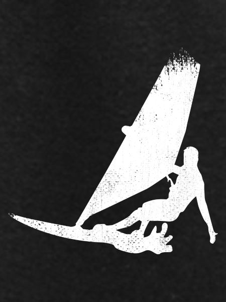 Funny Windsurfer Sketch