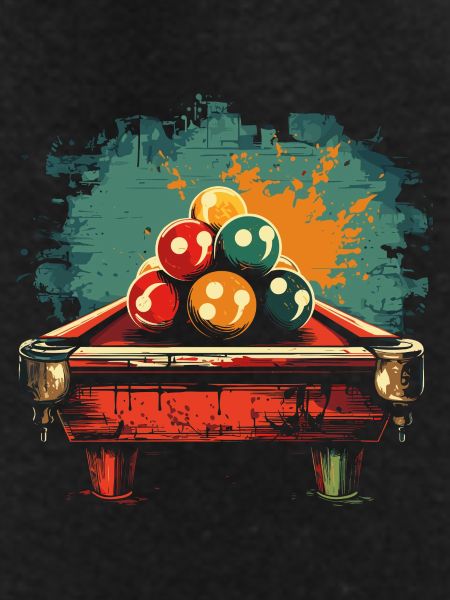 Billiard Comic Style