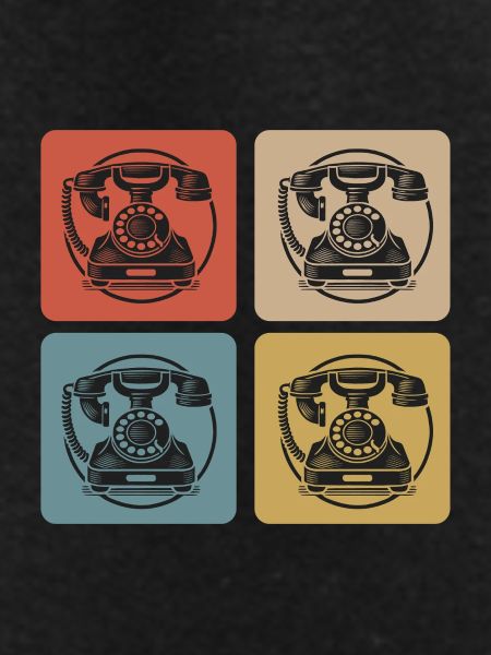 Retro Dial Phone