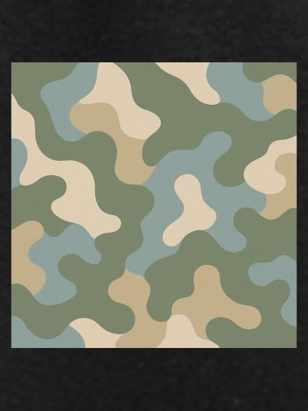 Modern camouflage hoodie