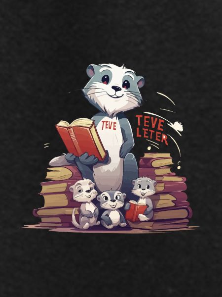 Learning beaver with books
