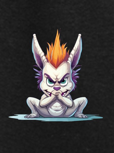 Angry Mohawk Bunny