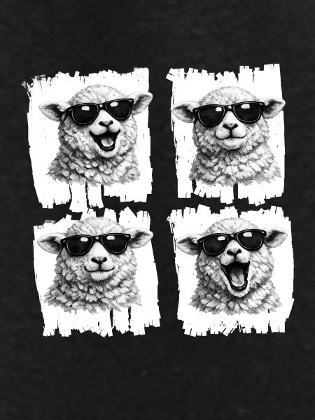 Sheep Sunglasses Quartet