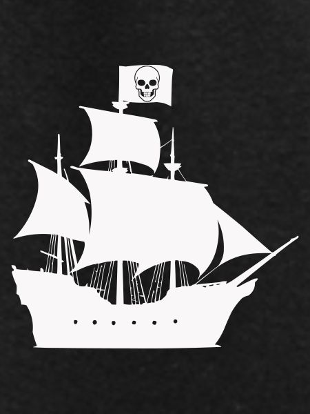 Pirate Ship Silhouette