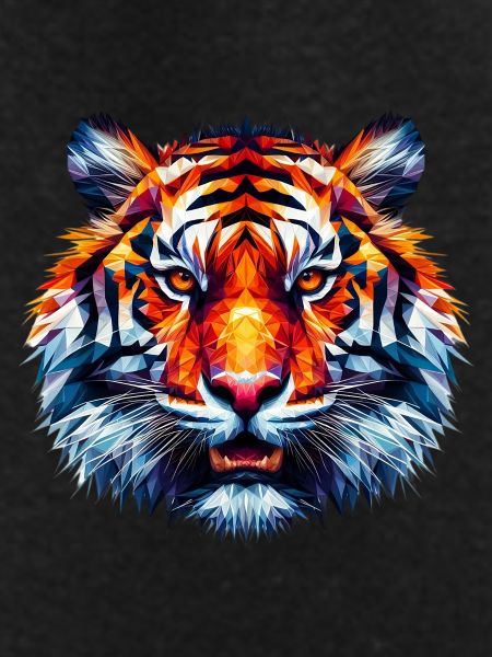Polygonal Tiger
