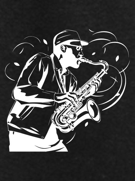 Saxophonist Sketch