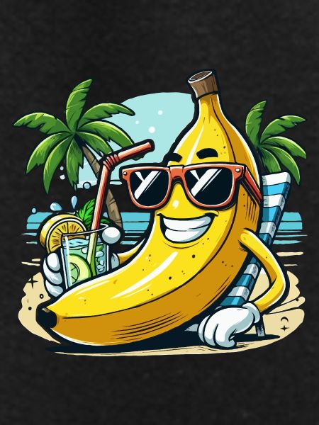 Relaxed banana