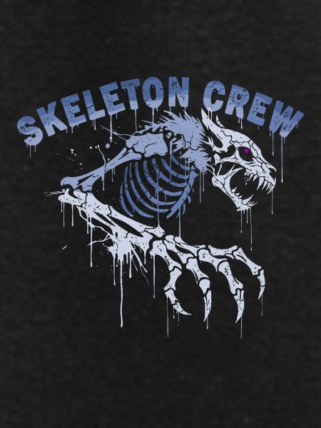 Skeleton Werewolf Graffiti