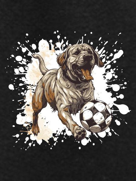 Mastiff Dog Football Team