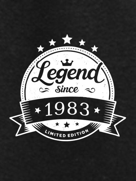 Legend since 1983 Emblem