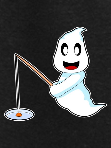 Ghost Halloween Fishing