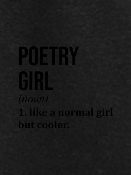 Poetry Poetry Poetry