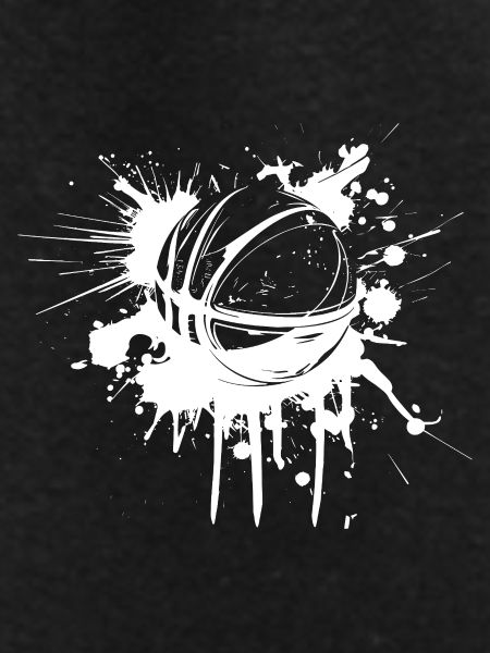 Basketball Ball Graffiti
