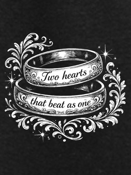 Two Hearts in Rings