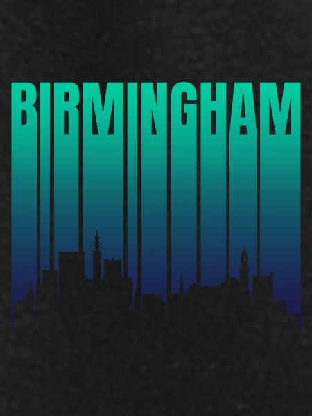 Birmingham Skyline Gradient