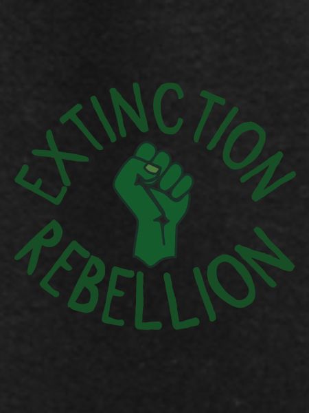 Extinction Rebellion Faust green