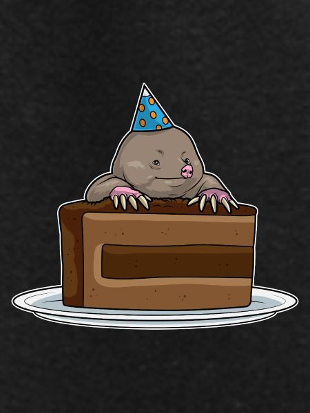 Mole Birthday Cake