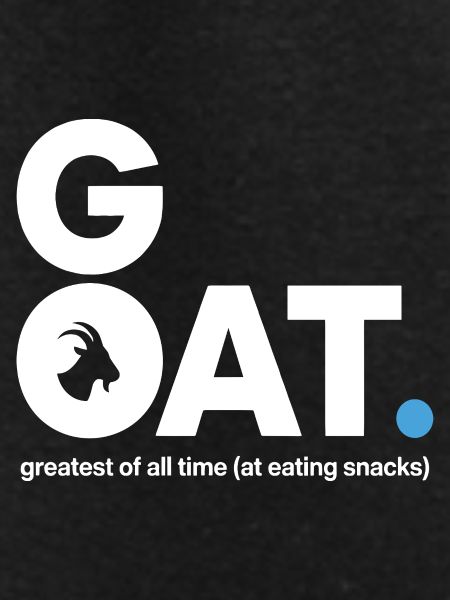 GOAT Snack Saying