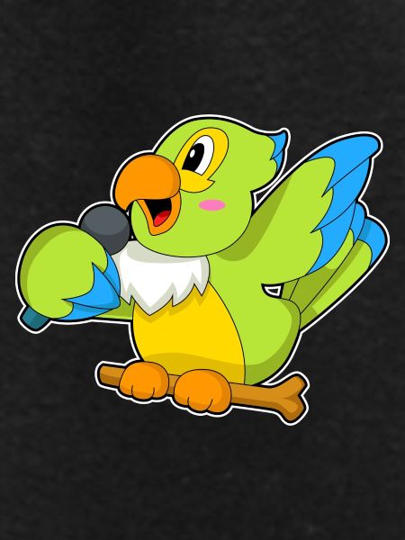 Parrot Singer Microphone Singing