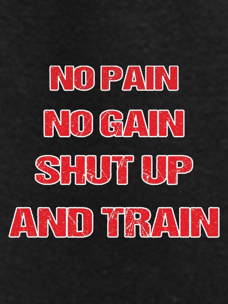 No Pain Shut up