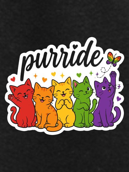 Purride Rainbow Cats Parade