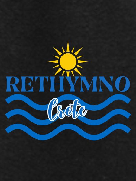 Rethymno Sunset Wave Design