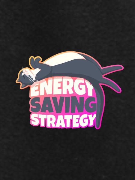 Energy Saving Strategy Cat