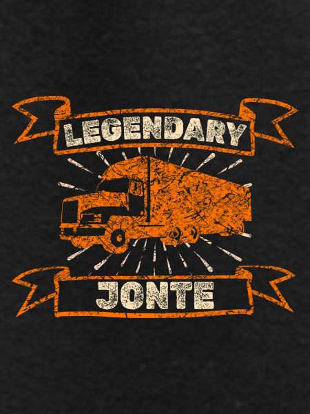 Jonte as a trucker