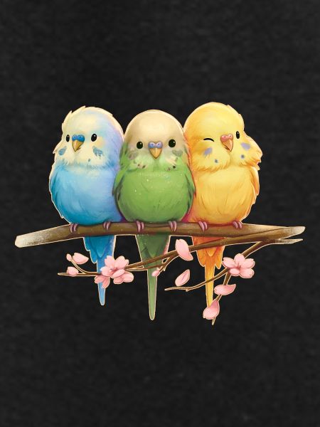 Funny budgies