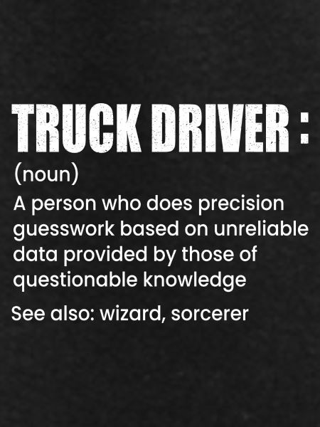 Truck driver