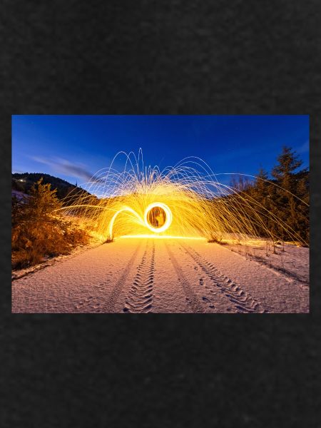 Flaming Steel Wool	