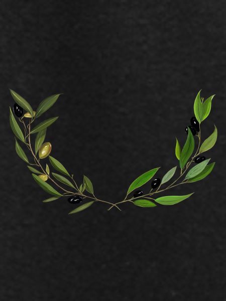 Olive branches Marseille handmade