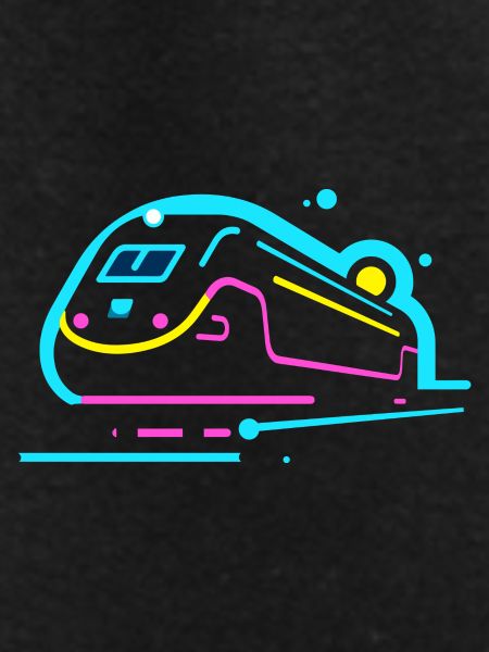 Train Comic Look