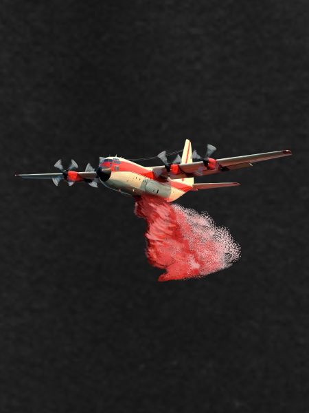C-130 Fire Fighting Aircraft