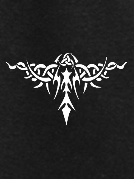 Thorny symbol (white)