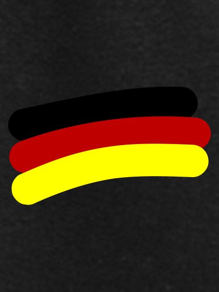 Germany Flag Line