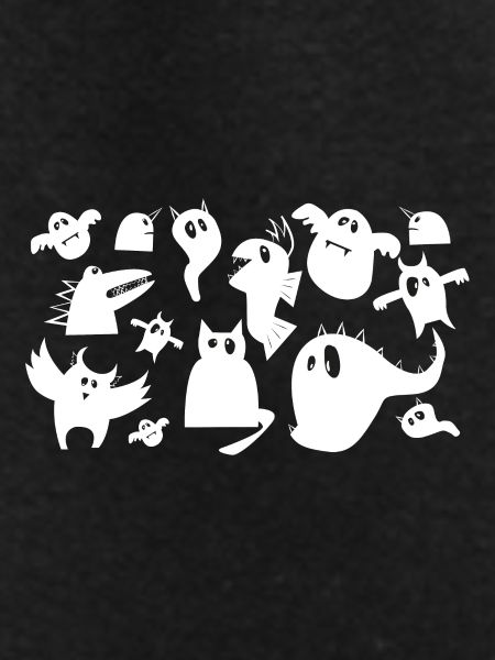 Cute Scary Monsters - Halloween