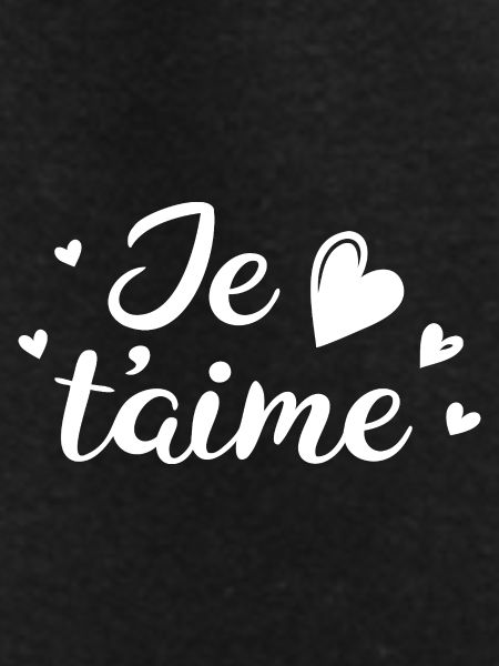 I love you