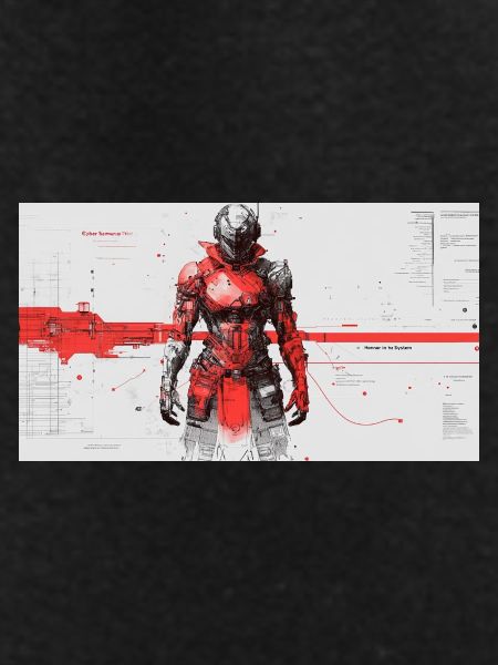 Futuristic Cyber Samurai