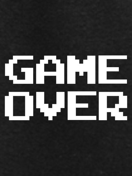 Pixel Game Over Retro