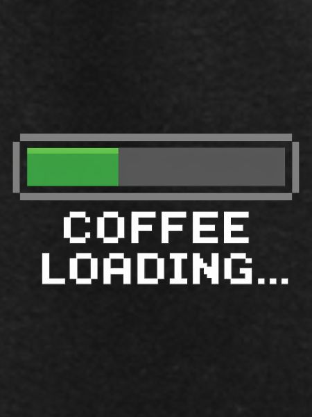 Coffee Loading Bar Pixel