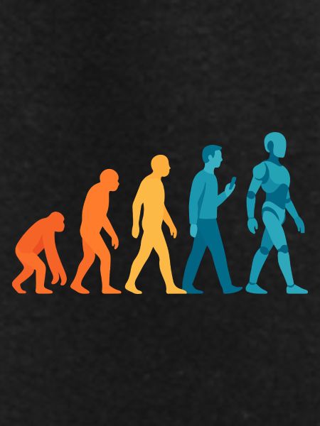 Evolution to Robot Outline