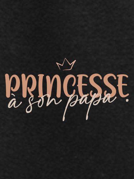 Princess to her daddy
