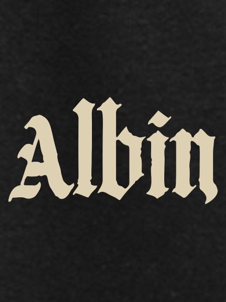 Abhin in Gothic Script